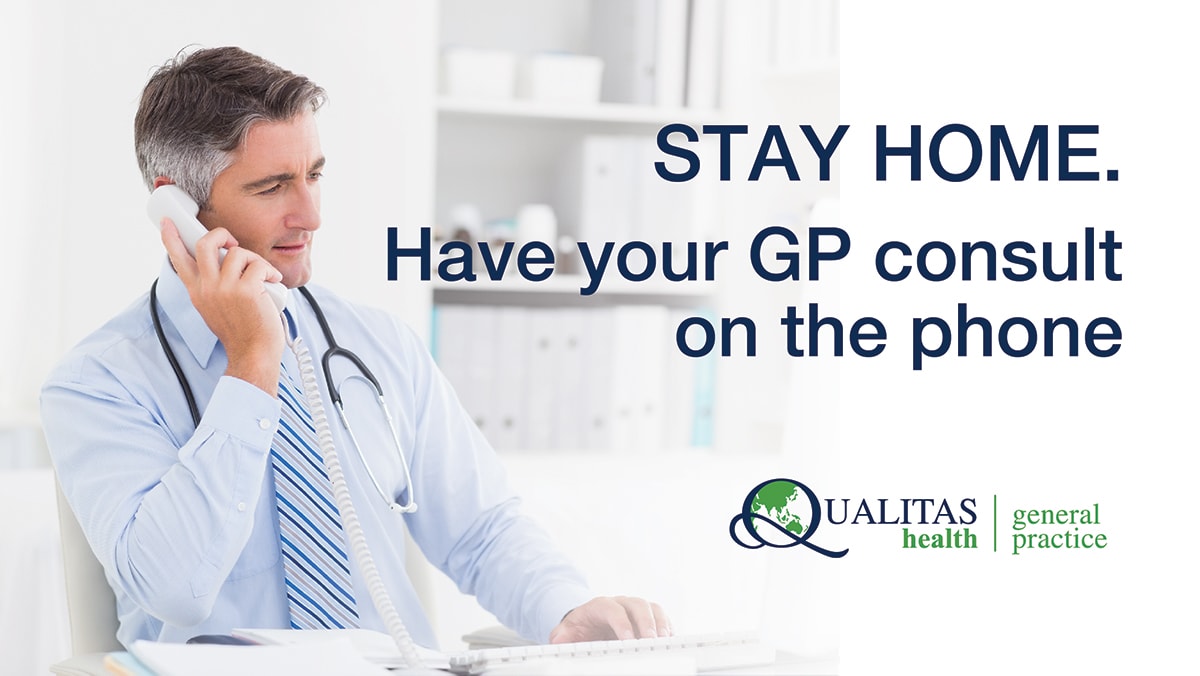 Have your GP consult on the phone
